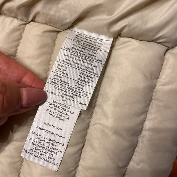 COTOPAXI FUEGO DOWN HOODED JKT Vibrant /Orange Navy Puffer Jacket size small - Picture 9 of 10